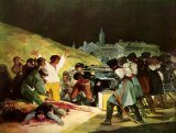 "Rozstrzelanie powstańców madryckich w maju 1808 roku" - najsłynniejsze dzieło Goyi z 1814 roku /