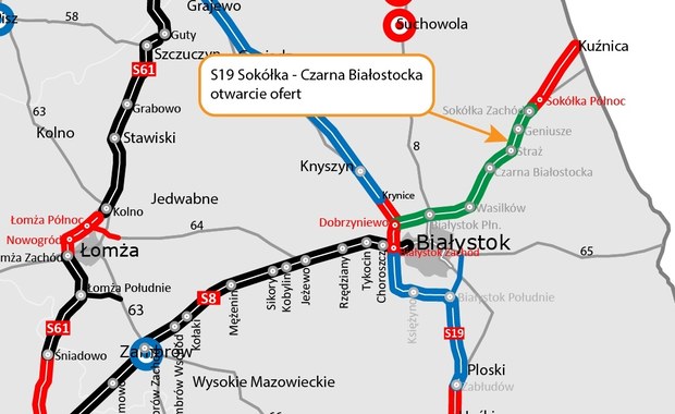 Rozstrzygnięto przetarg na budowę odcinka trasy S19 na Podlasiu. Zwycięzcą chińska firma