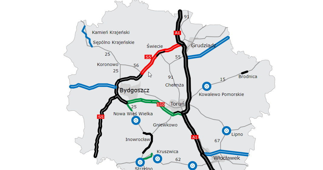 Rozstrzygnięto przetarg na ostatnio z odcinków drogi S10 /GDDKiA