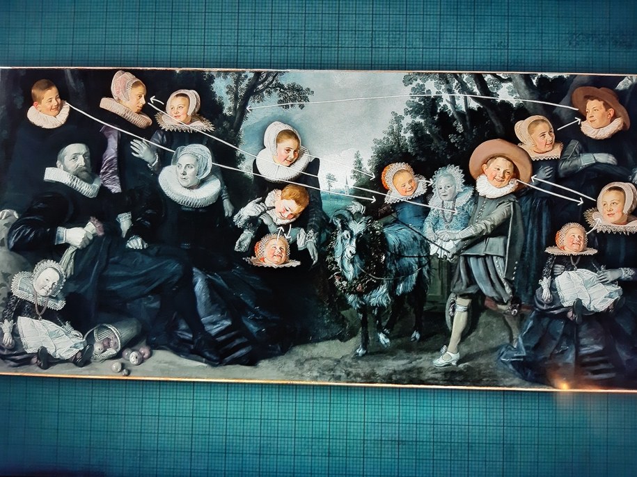 Rozszyfrowano także relacje między bohaterami obrazów /Stanisława Borginon /RMF FM