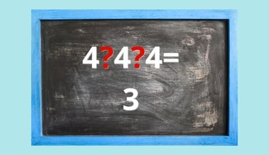 Rozwiąż zadanie tak, aby wynik był poprawny. Co skrywają pytajniki? 