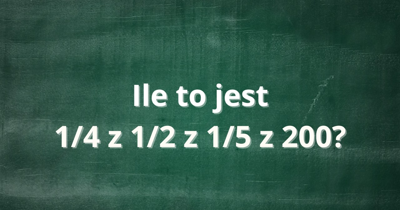 Rozwiążesz bez kalkulatora? /Canva Pro