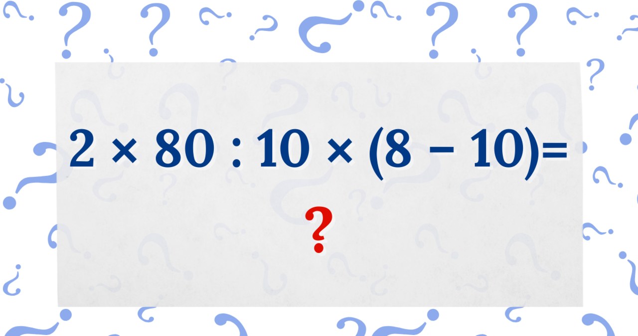 Rozwiążesz zagadkę matematyczną w 5 sekund? Wynik podaj z pamięci /Canva Pro