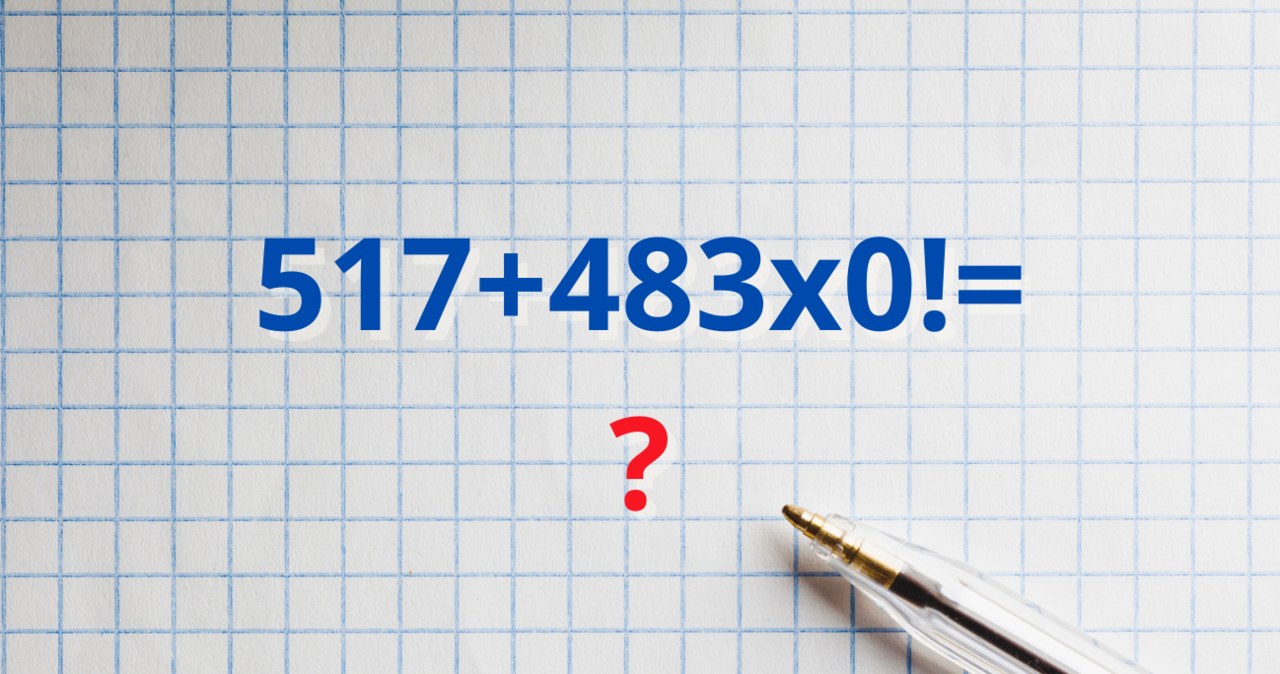 Rozwiążesz zagadkę matematyczną z silnią? /Canva Pro