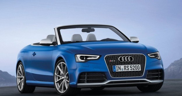 RS5 Cabriolet zadebiutuje oficjalnie podczas targów w Paryżu w 2012 r. /Audi