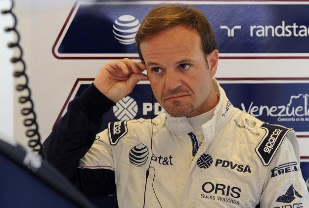 Rubens Barrichello - weteran w stawce kierowców Formuły 1 /AFP