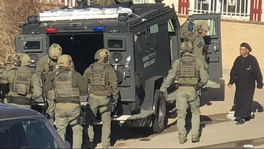 Ruby Johnson, lat 78, podczas szturmu SWAT na jej dom /ACLU /