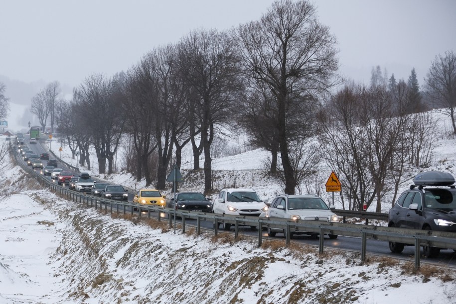 Ruch na Zakopiance /zdjęcie archiwalne/ / 	Grzegorz Momot    /PAP