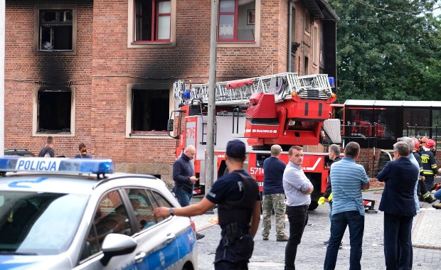 Ruda Śląska: Eksplozja butli z gazem prawdopodobną przyczyną pożaru