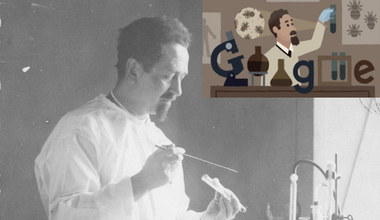 ​Rudolf Weigl - wynalazca szczepionki na tyfus w Google Doodle