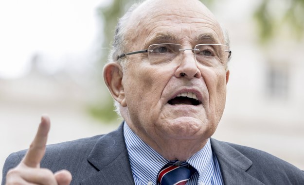 Rudy Giuliani /JUSTIN LANE /PAP/EPA