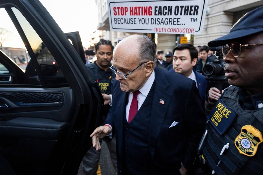 Rudy Giuliani /JIM LO SCALZO /PAP/EPA