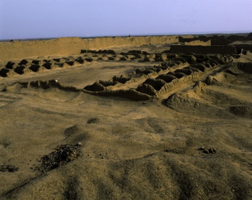 Ruiny miasta Chan Chan, dawnej stolicy imperium Chimu /East News