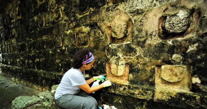 Ruiny miasta odkryto w meksykańskiej dżungli /Fot. INAH /materiały prasowe