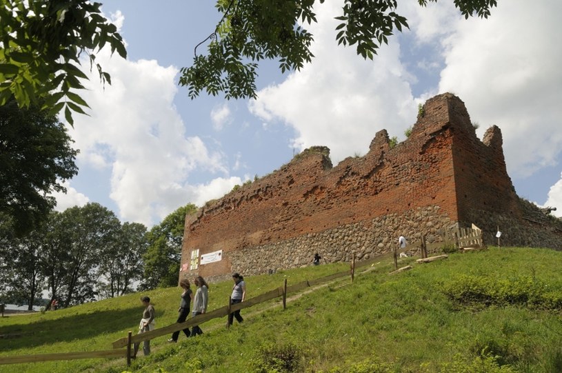 Ruiny zamku w Starym Drawsku /Reporter