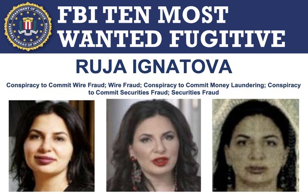 Ruja Ignatova zniknęła w 2017 roku /FBI /Twitter