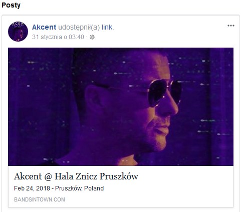 Rumuński Akcent zaprasza na koncert polskiego Akcentu /