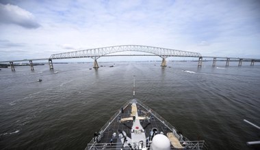 Runął most w Baltimore. Uderzył w niego statek, jest nagranie