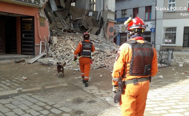 Runęła w kilka sekund. Kamienica w Rybniku zostanie odbudowana