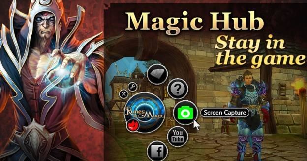 Runes of Magic i opcja Magic Hub /Informacja prasowa