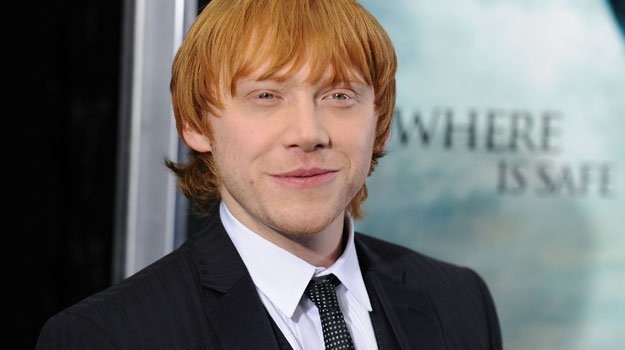 Rupert Grint gra w filmowej serii Rona Weasley'a, fot. Stephen Lovekin /Getty Images/Flash Press Media