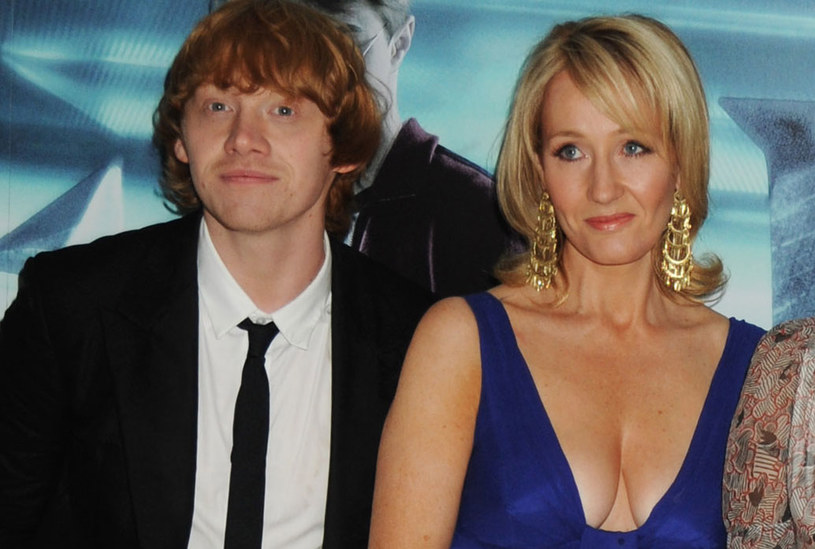 Rupert Grint i J.K. Rowling /Dave M. Benett /Getty Images