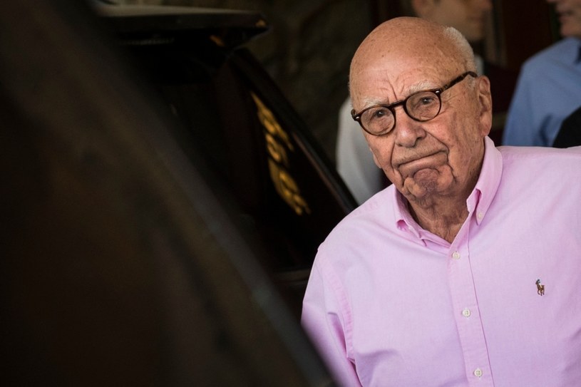 Rupert Murdoch w wieku blisko 93 lat planuje swój piąty w życiu ślub /Drew Angerer / GETTY IMAGES NORTH AMERICA /AFP