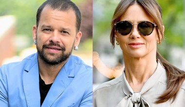 Rusin przyłapana w objęciach kolegi. W świetnym humorze spacerowała po Warszawie