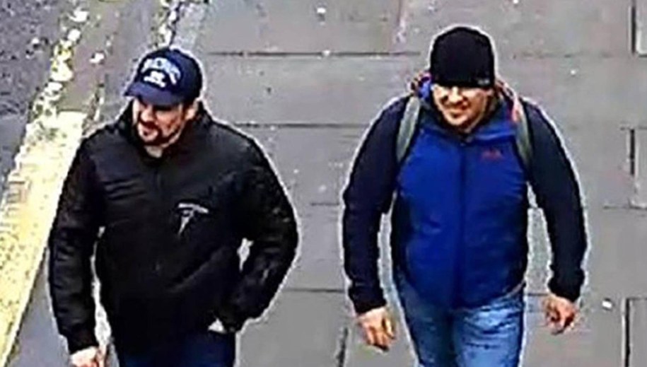 Rusłan Boszyrow (lub Anatolij Czepiga) oraz Aleksandr Pietrow /METROPOLITAN POLICE /PAP/EPA