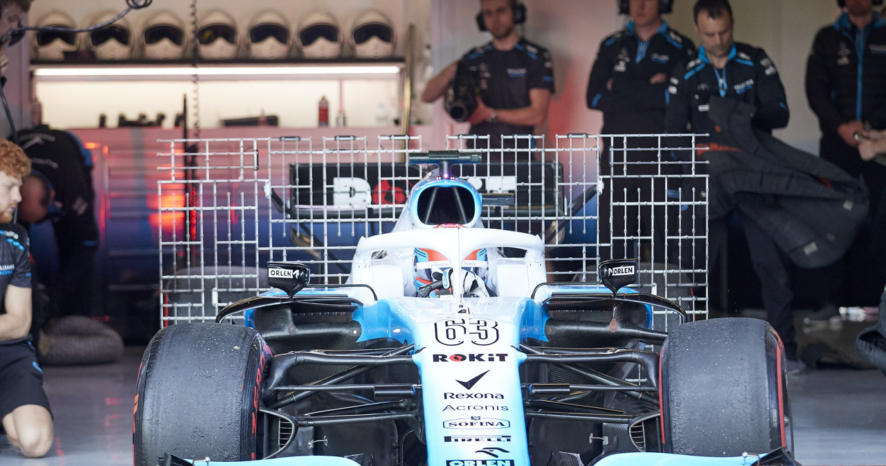 Russel również podróżował z instalacją do pomiaru aerodynamiki /Getty Images