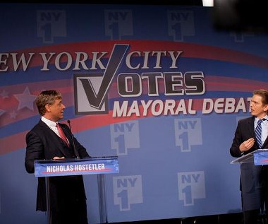 Russell Crowe i Barry Pepper w scenie z filmu "Władza"