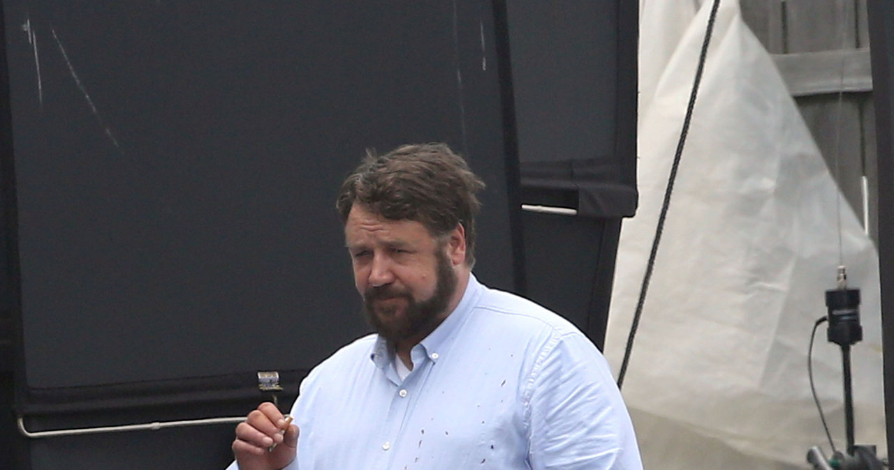 Russell Crowe na planie "Unhinged" /MEGA / The Mega Agency /Agencja FORUM