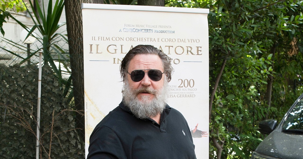 Russell Crowe /Agostino Fabio / MEGA /Agencja FORUM