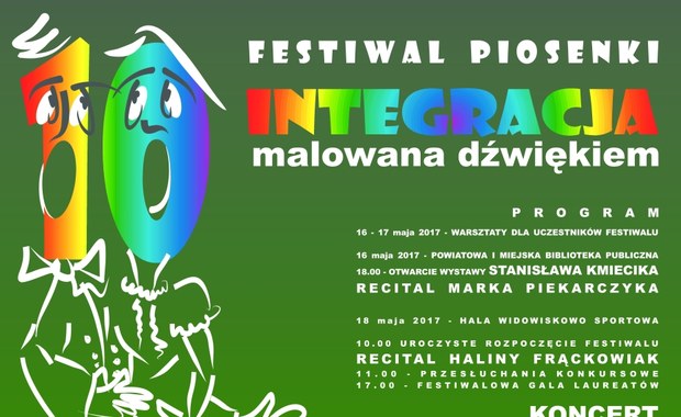 Rusza ​10. Festiwal Piosenki "Integracja malowana dźwiękiem"!