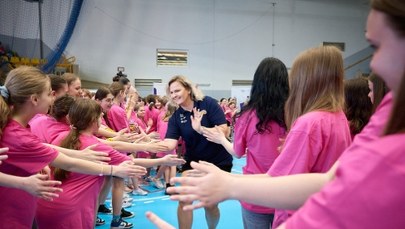 Rusza akcja "Mistrzynie w szkołach". Otylia Jędrzejczak zachęca uczennice do aktywności