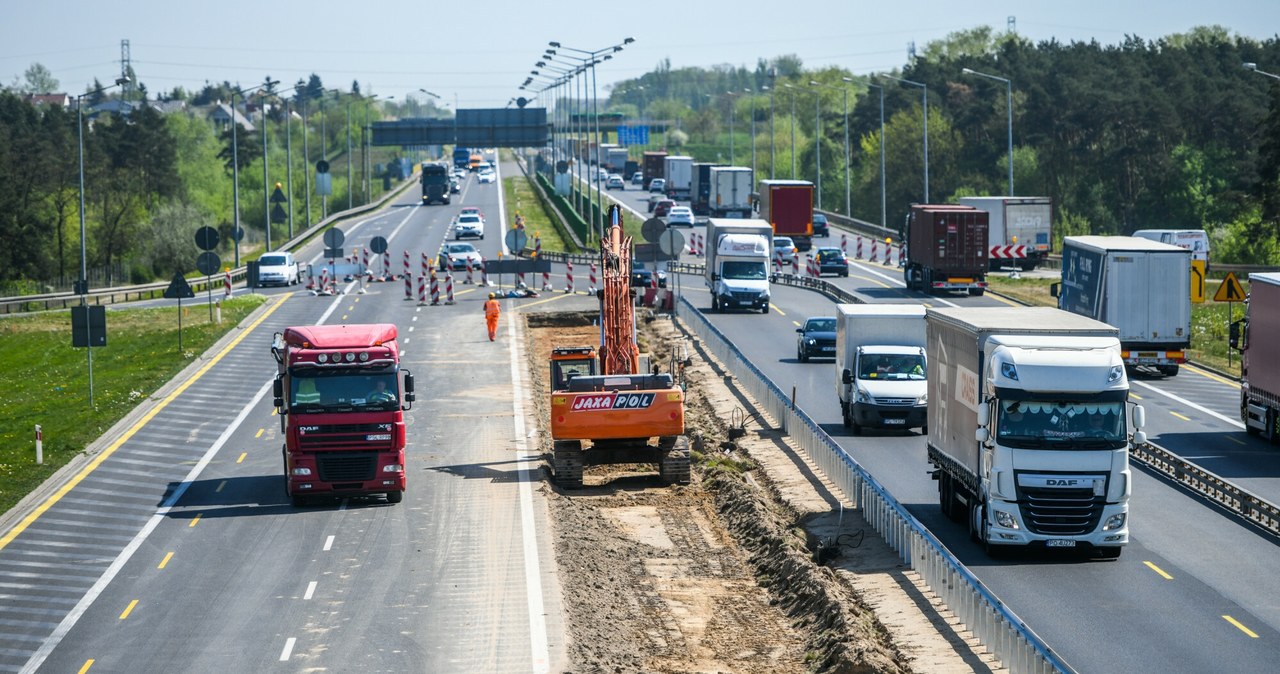 Rusza rozbudowa autostrady A2 o trzeci pas ruchu (fot. ilustracyjne) /LUKASZ GDAK/POLSKA PRESS /East News