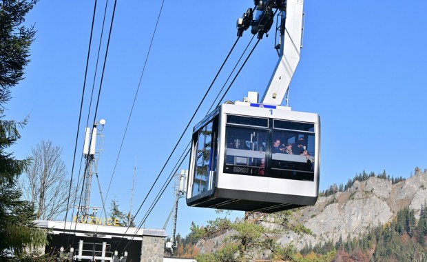 Ruszają kolejki linowe, w tym na Kasprowy Wierch