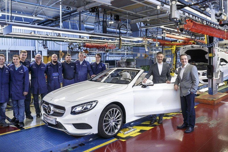 Ruszła produkcja Mercedesa klasy S Cabriolet /Informacja prasowa