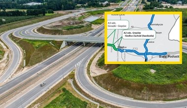 Ruszył nowy odcinek autostrady A2. Będzie obwodnicą 