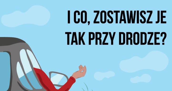 Ruszyła nowa inicjatywa informacyjna – "droga to nie wysypisko" /GDDKiA