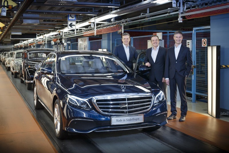 Ruszyła produkcja Mercedesa klasy E /Informacja prasowa