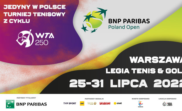 Ruszyła sprzedaż biletów na BNP Paribas Poland Open 
