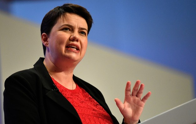 Ruth Davidson zrezygnowała z funkcji lidera Szkockiej Partii Konserwatywnej /NEIL HALL /PAP/EPA