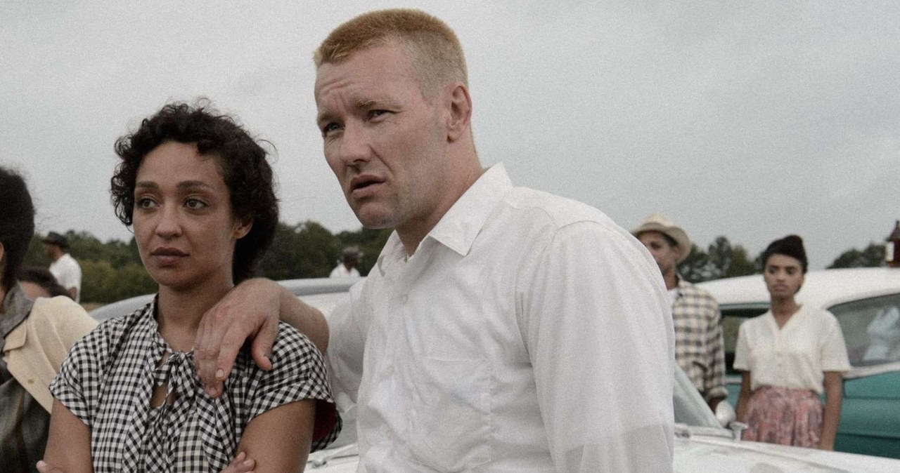 Ruth Negga i Joel Edgerton w scenie z filmu "Loving" /materiały prasowe