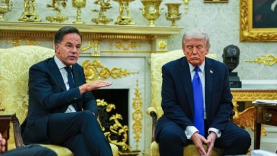 Rutte chwali Trumpa. "Sprawia, że NATO staje się silniejsze"