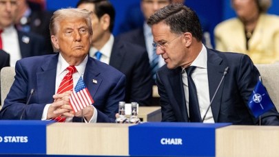 Rutte nazwał Trumpa "tatusiem". Co miał na myśli szef NATO?