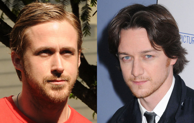 Ryan Gosling czy James McAvoy? &nbsp; /Splashnews