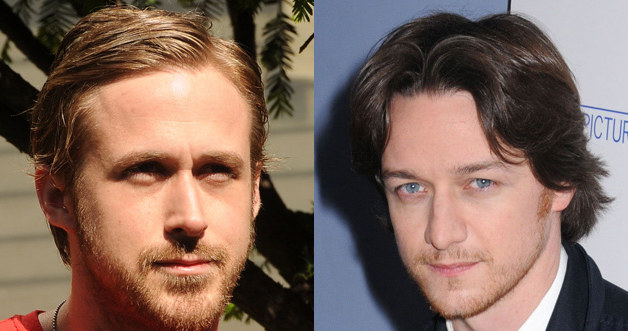 Ryan Gosling czy James McAvoy? &nbsp; /Splashnews