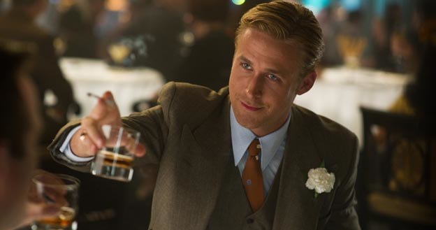 Ryan Gosling jako policjant Jerry Wooters w filmie "Gangster Squad. Pogromcy mafii" /materiały dystrybutora