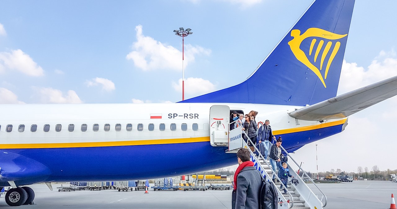 Ryanair kasuje loty. /123RF/PICSEL